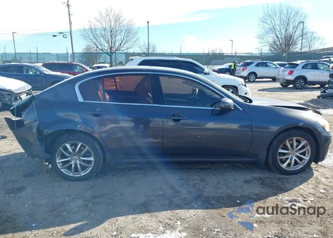 2007 Infiniti G35X из США, поврежденный, VIN JNKBV61F37M802186